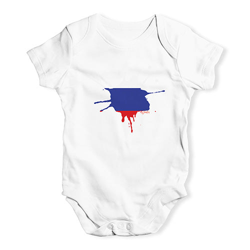 Russia Splat Baby Unisex Baby Grow Bodysuit