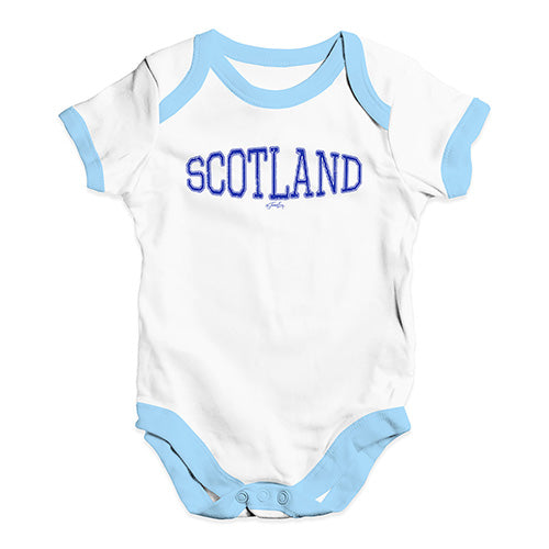 Scotland College Grunge Baby Unisex Baby Grow Bodysuit