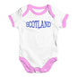 Scotland College Grunge Baby Unisex Baby Grow Bodysuit