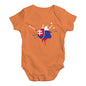 Slovakia Splat Baby Unisex Baby Grow Bodysuit