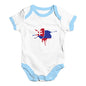 Slovakia Splat Baby Unisex Baby Grow Bodysuit