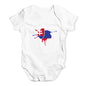 Slovakia Splat Baby Unisex Baby Grow Bodysuit