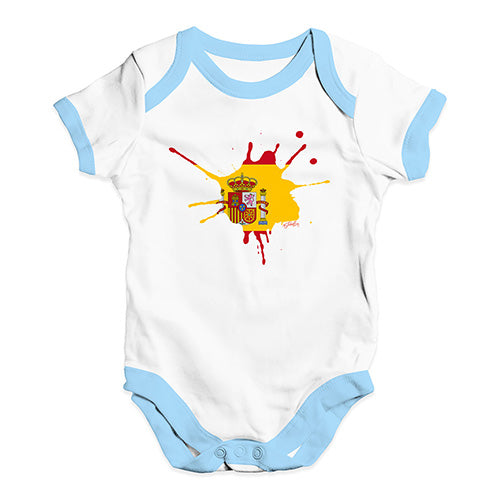 Spain Splat Baby Unisex Baby Grow Bodysuit