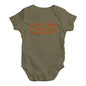 Spain College Grunge Baby Unisex Baby Grow Bodysuit