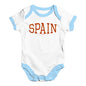 Spain College Grunge Baby Unisex Baby Grow Bodysuit