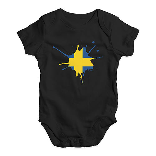 Sweden Splat Baby Unisex Baby Grow Bodysuit