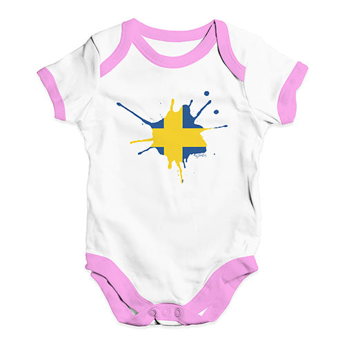 Sweden Splat Baby Unisex Baby Grow Bodysuit