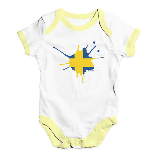 Sweden Splat Baby Unisex Baby Grow Bodysuit