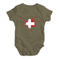 Switzerland Splat Baby Unisex Baby Grow Bodysuit