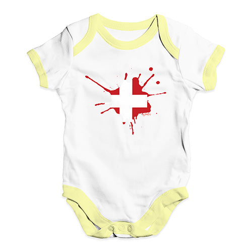 Switzerland Splat Baby Unisex Baby Grow Bodysuit