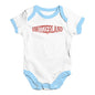 Switzerland College Grunge Baby Unisex Baby Grow Bodysuit