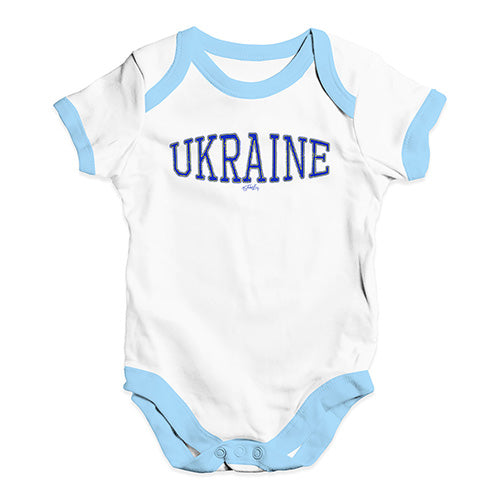 Ukraine College Grunge Baby Unisex Baby Grow Bodysuit