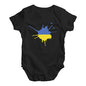 Ukraine Splat Baby Unisex Baby Grow Bodysuit