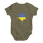 Ukraine Splat Baby Unisex Baby Grow Bodysuit