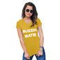 Funny T Shirts For Mom Buzzin Mate! Women's T-Shirt Small Yellow