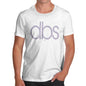 Funny T Shirts For Dad DBS Do Bits Society Men's T-Shirt Small White