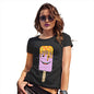 Womens Novelty T Shirt Christmas Melting Ice Lolly Women's T-Shirt Small Black