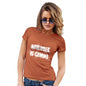 Womens Funny T Shirts November Is Coming Women's T-Shirt Small Orange