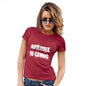 Womens Funny Sarcasm T Shirt November Is Coming Women's T-Shirt X-Large Red