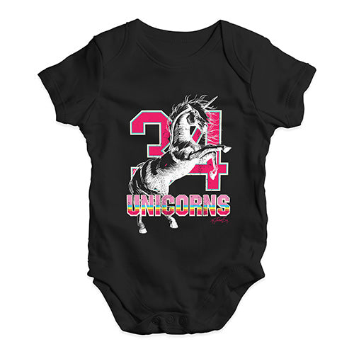 34 Unicorns Baby Unisex Baby Grow Bodysuit