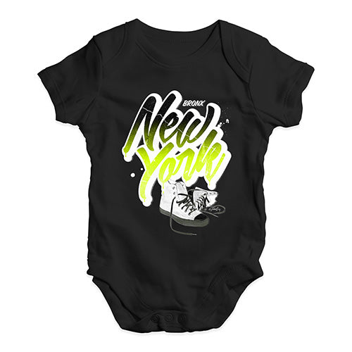 Bronx New York Sneakers Baby Unisex Baby Grow Bodysuit