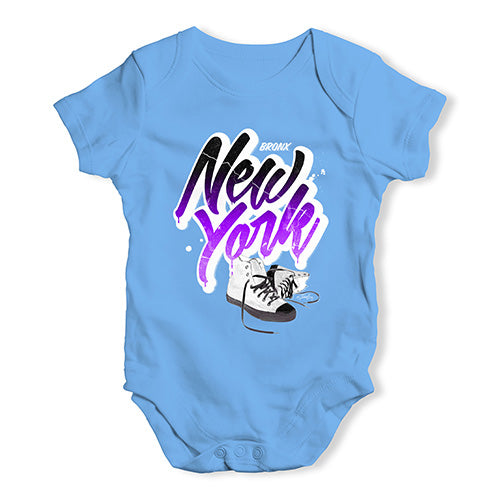 Bronx New York Sneakers Baby Unisex Baby Grow Bodysuit