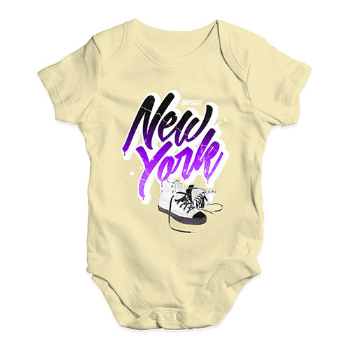 Bronx New York Sneakers Baby Unisex Baby Grow Bodysuit