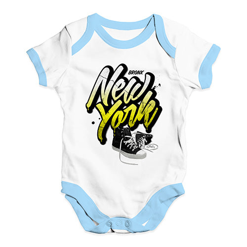 Bronx New York Sneakers Baby Unisex Baby Grow Bodysuit