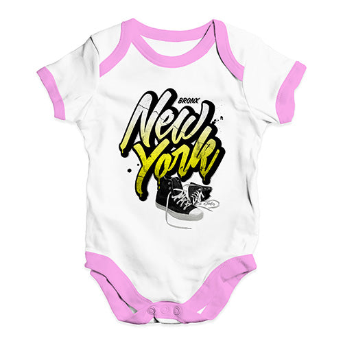 Bronx New York Sneakers Baby Unisex Baby Grow Bodysuit