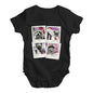 Dogs On Holiday Baby Unisex Baby Grow Bodysuit