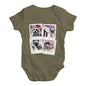 Dogs On Holiday Baby Unisex Baby Grow Bodysuit