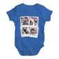 Dogs On Holiday Baby Unisex Baby Grow Bodysuit