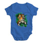 Tiger In The Grass Baby Unisex Baby Grow Bodysuit