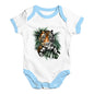 Tiger In The Grass Baby Unisex Baby Grow Bodysuit