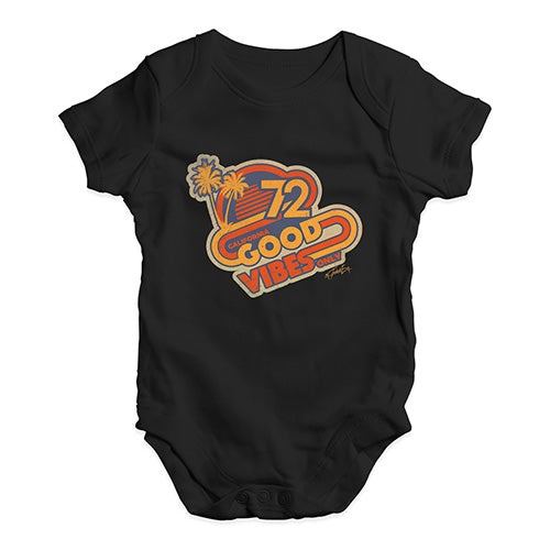 Good Vibes '72 Baby Unisex Baby Grow Bodysuit