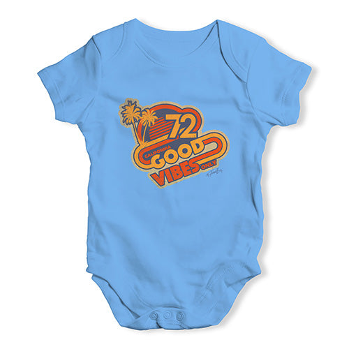 Good Vibes '72 Baby Unisex Baby Grow Bodysuit