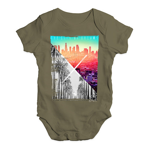 Los Angeles City Of Dreams Baby Unisex Baby Grow Bodysuit