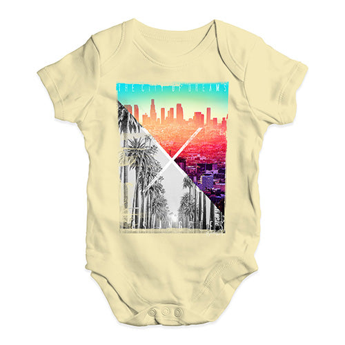 Los Angeles City Of Dreams Baby Unisex Baby Grow Bodysuit