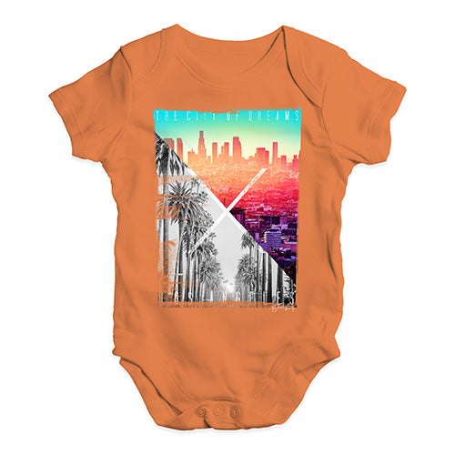 Los Angeles City Of Dreams Baby Unisex Baby Grow Bodysuit