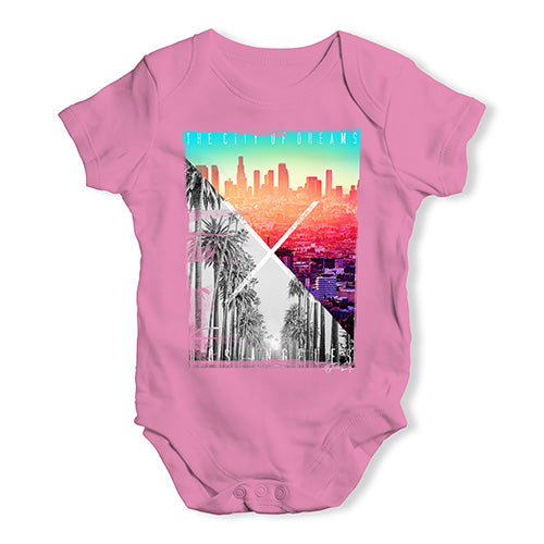 Los Angeles City Of Dreams Baby Unisex Baby Grow Bodysuit