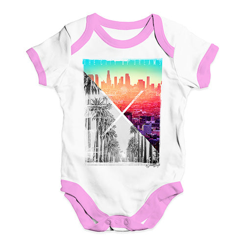 Los Angeles City Of Dreams Baby Unisex Baby Grow Bodysuit