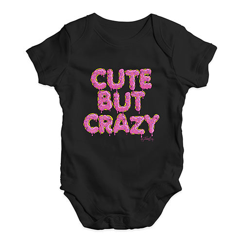 Cute But Crazy Baby Unisex Baby Grow Bodysuit