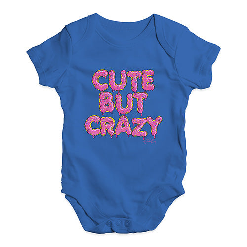 Cute But Crazy Baby Unisex Baby Grow Bodysuit