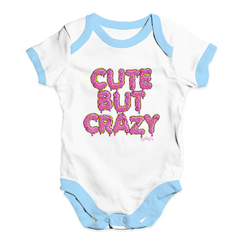Cute But Crazy Baby Unisex Baby Grow Bodysuit