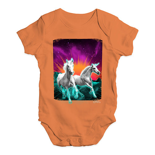 Virtual Reality Unicorns Baby Unisex Baby Grow Bodysuit