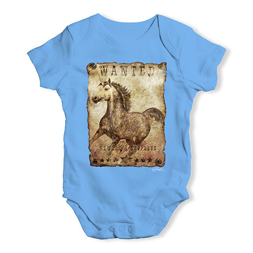 Unicorn Wanted Poster Baby Unisex Baby Grow Bodysuit