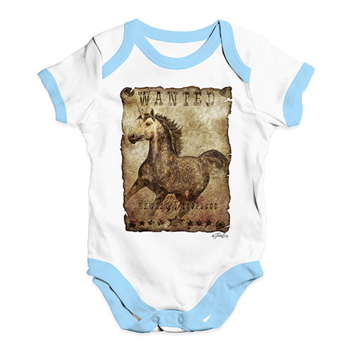 Unicorn Wanted Poster Baby Unisex Baby Grow Bodysuit