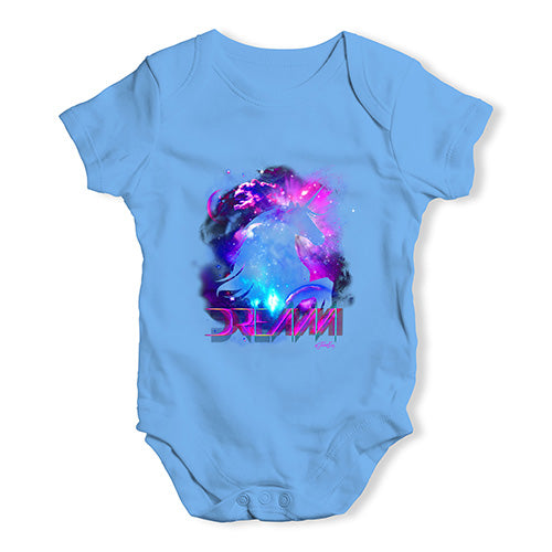 Purple Dream Unicorn Baby Unisex Baby Grow Bodysuit