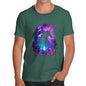 Funny Tee For Men Purple Dream Unicorn Men's T-Shirt X-Large Bottle Green