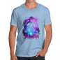 Mens Humor Novelty Graphic Sarcasm Funny T Shirt Purple Dream Unicorn Men's T-Shirt Medium Sky Blue